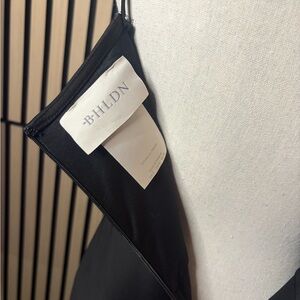 BHLDN Elegant Black Gown